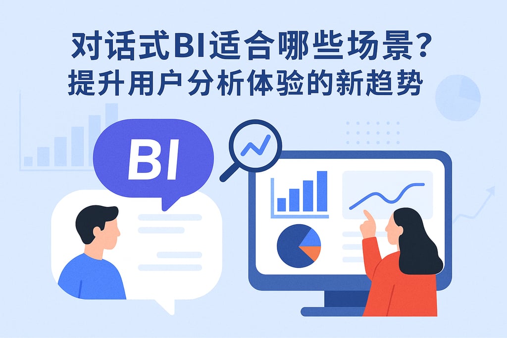 对话式BI适合哪些场景？提升用户分析体验的新趋势