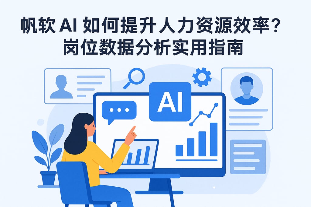 帆软AI如何提升人力资源效率？岗位数据分析实用指南