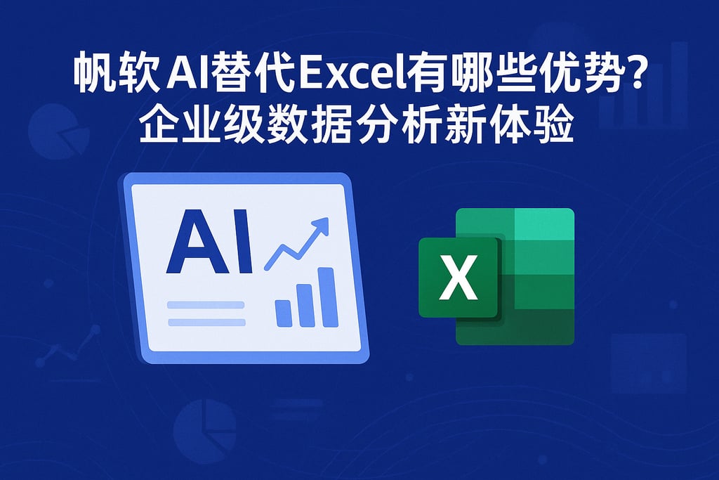 帆软AI替代Excel有哪些优势？企业级数据分析新体验