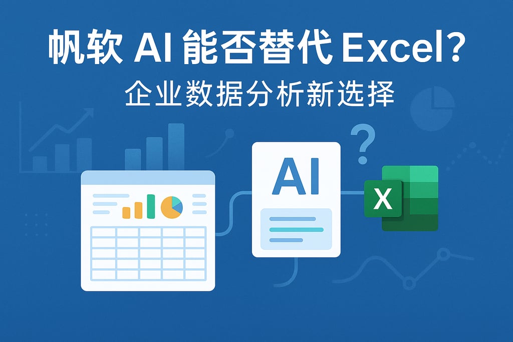帆软AI能否替代Excel？企业数据分析新选择