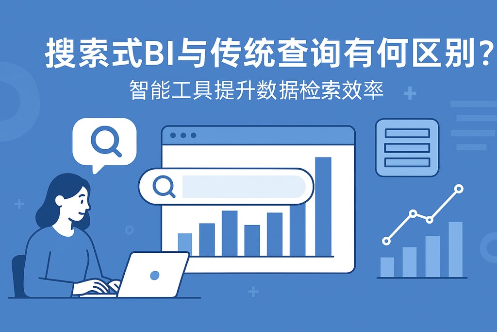 搜索式BI与传统查询有何区别？智能工具提升数据检索效率