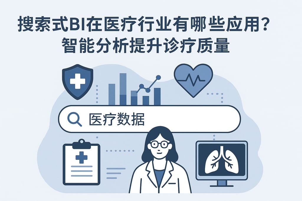 搜索式BI在医疗行业有哪些应用？智能分析提升诊疗质量