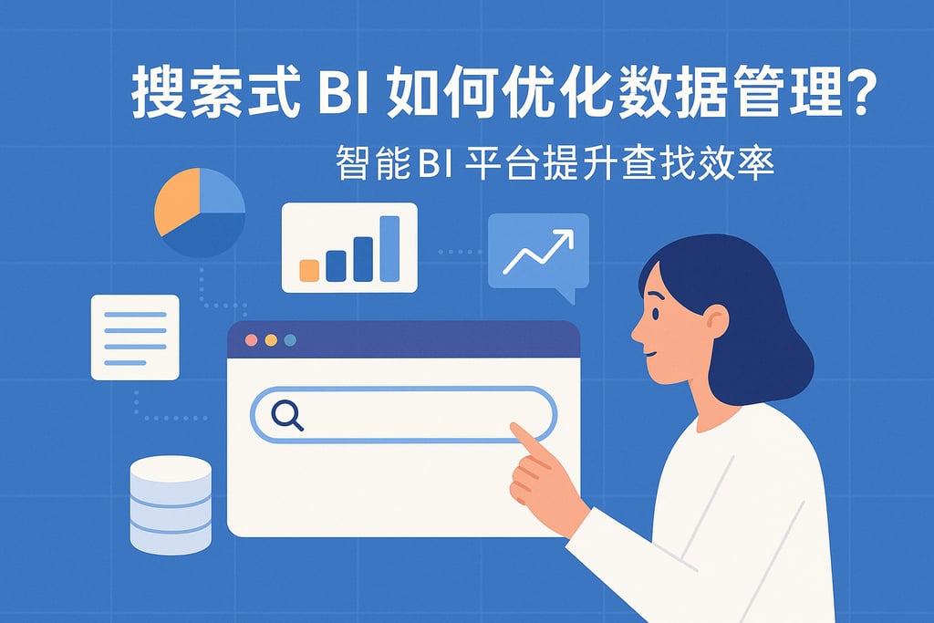 搜索式BI如何优化数据管理？智能BI平台提升查找效率