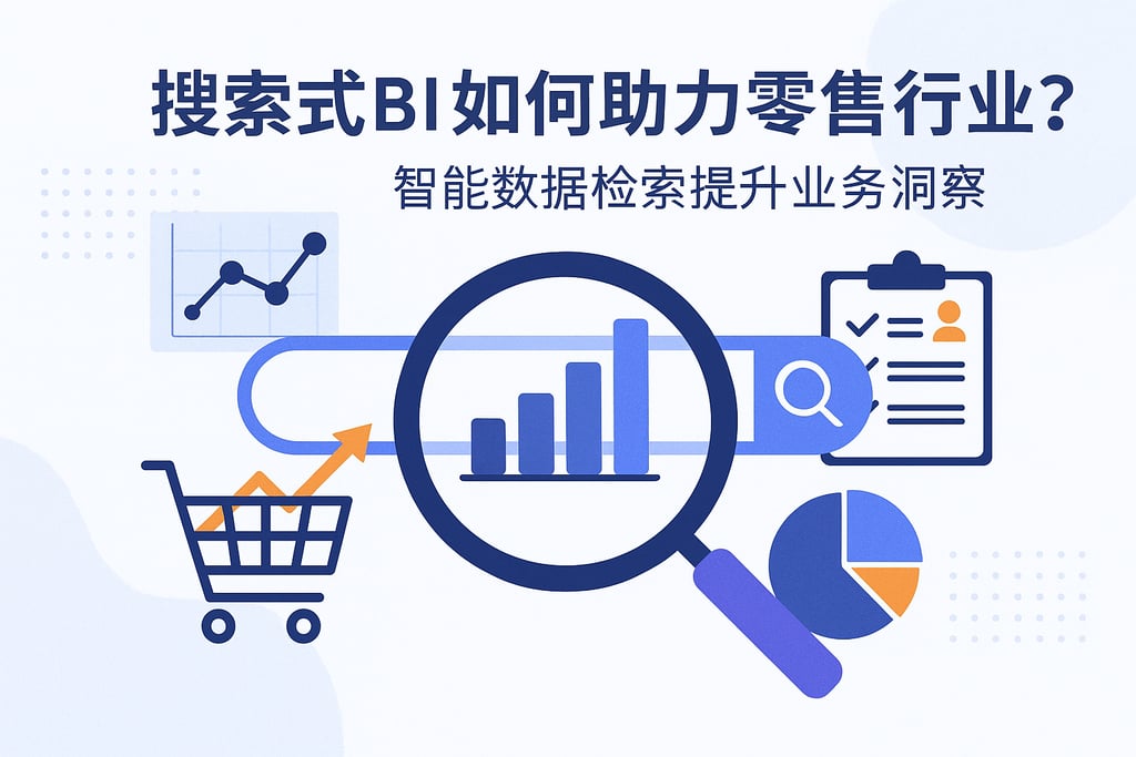 搜索式BI如何助力零售行业？智能数据检索提升业务洞察