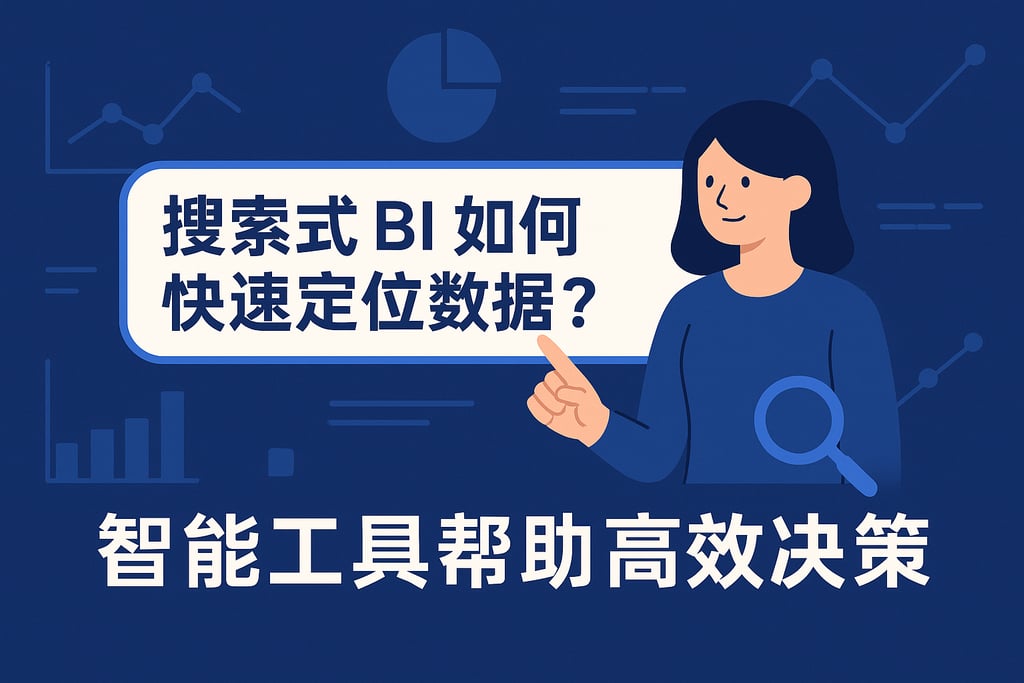 搜索式BI如何快速定位数据？智能工具帮助高效决策