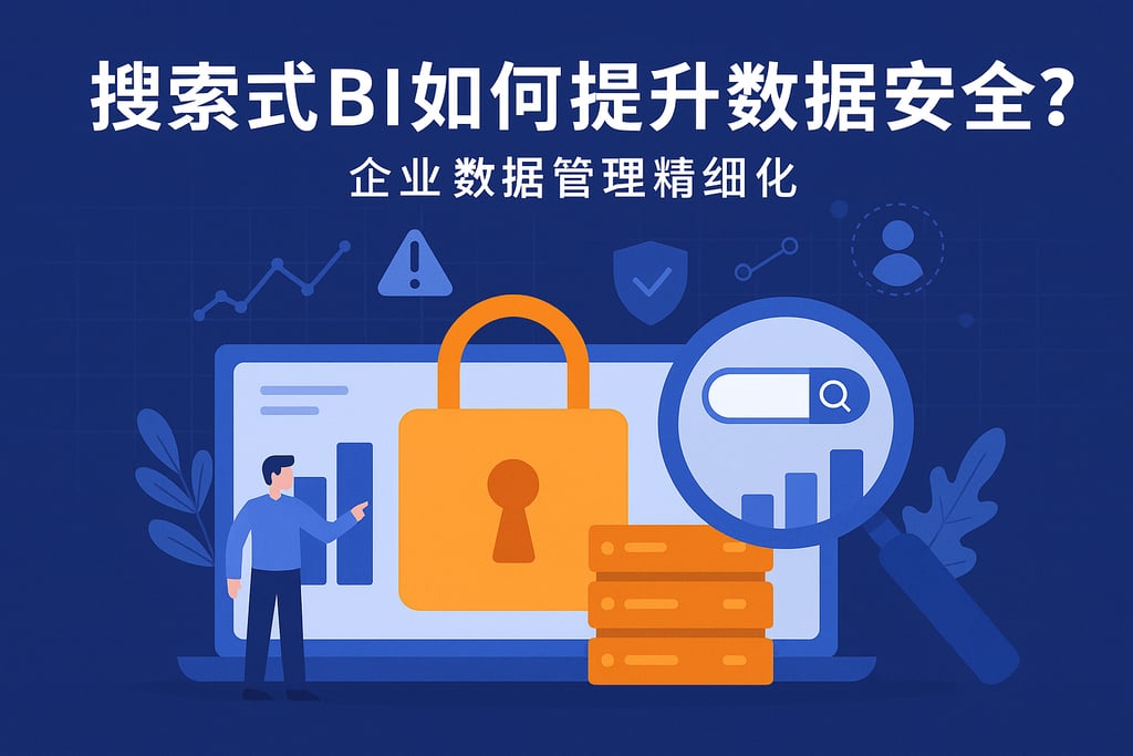搜索式BI如何提升数据安全？企业数据管理精细化