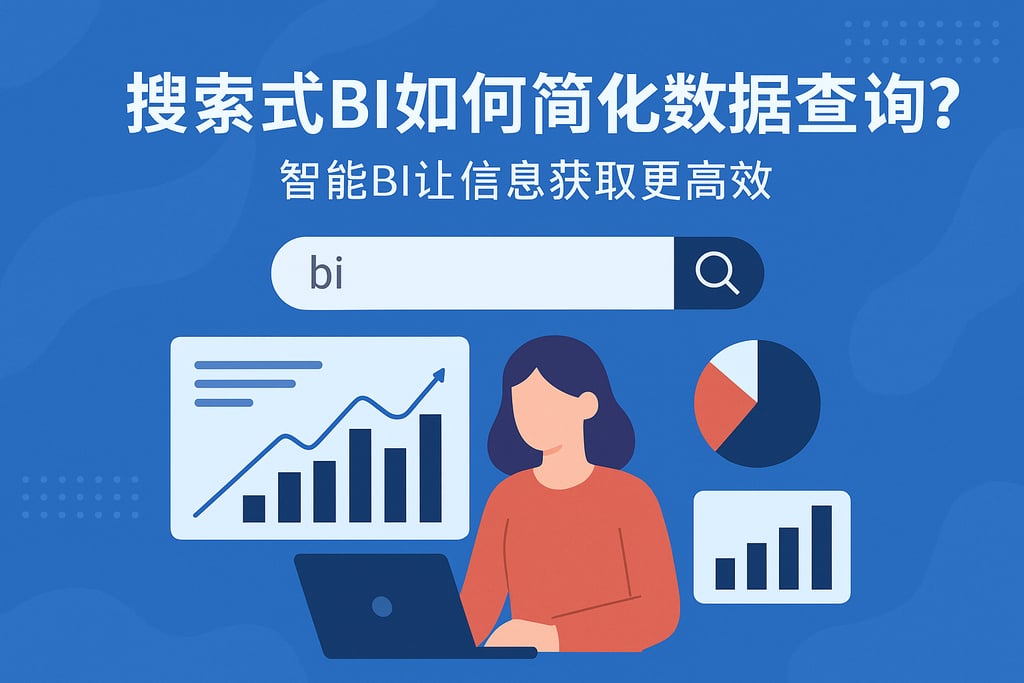 搜索式BI如何简化数据查询？智能BI让信息获取更高效