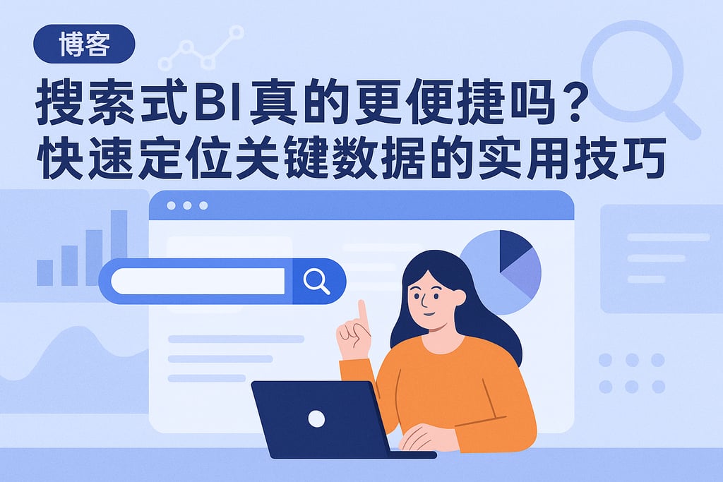 搜索式BI真的更便捷吗？快速定位关键数据的实用技巧