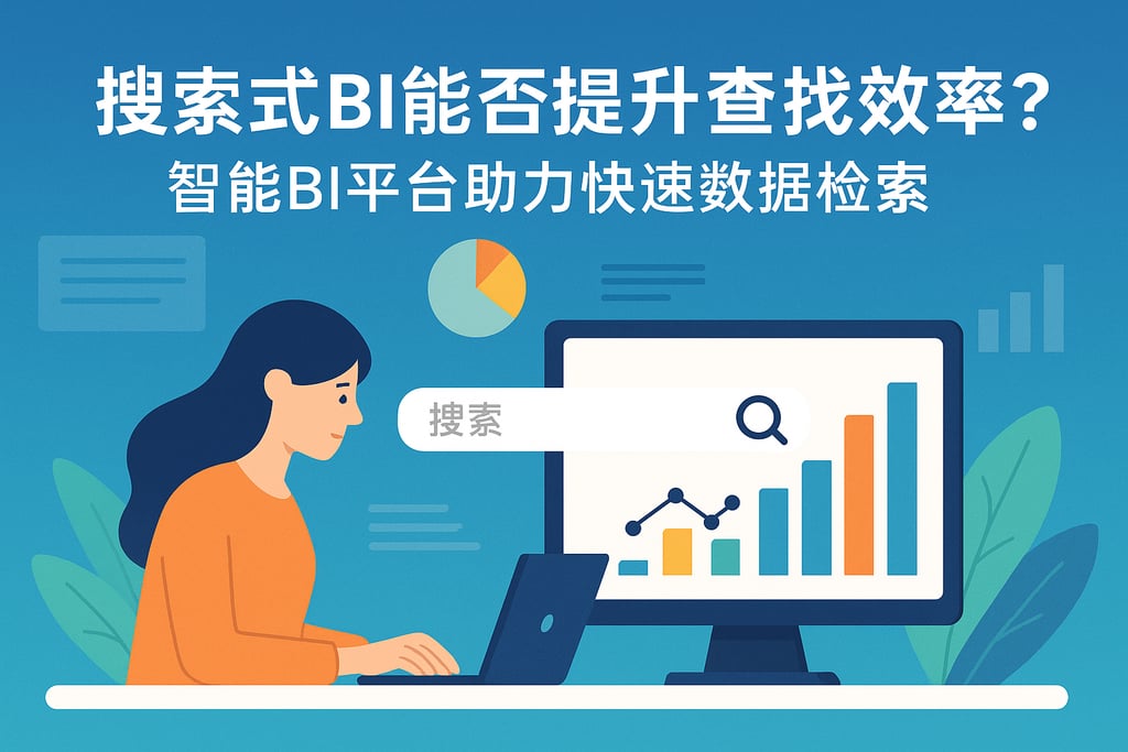 搜索式BI能否提升查找效率？智能BI平台助力快速数据检索