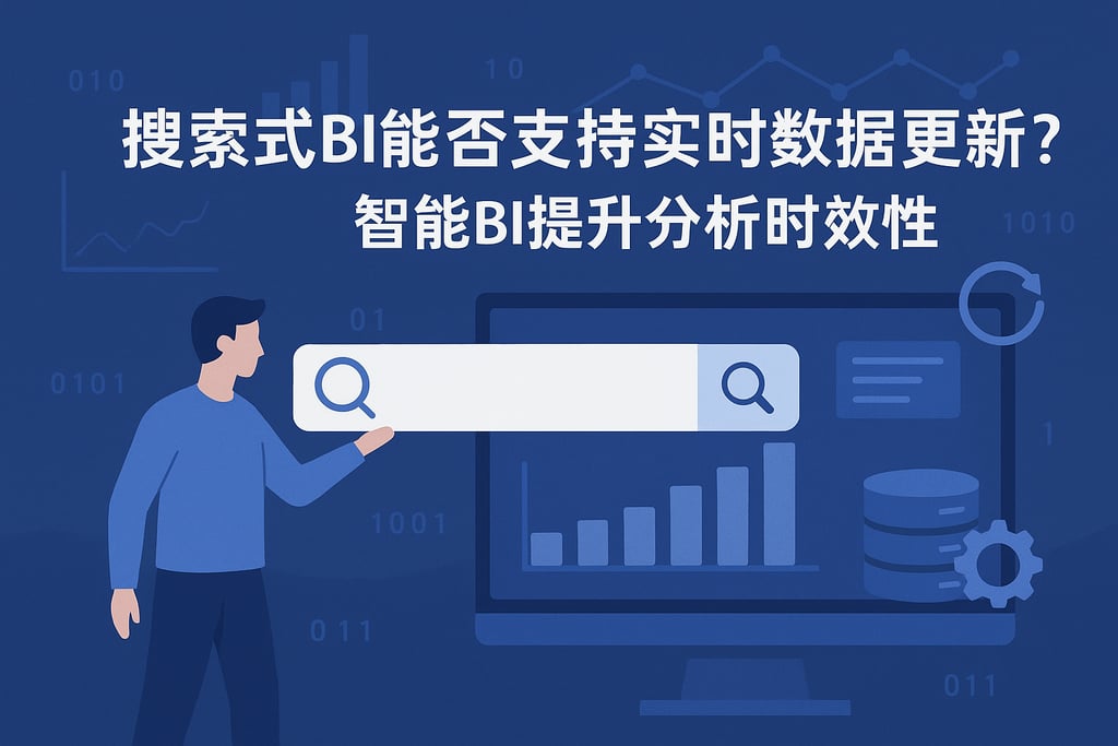 搜索式BI能否支持实时数据更新？智能BI提升分析时效性