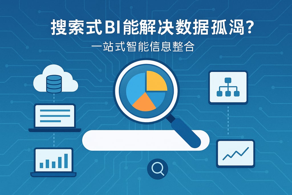 搜索式BI能否解决数据孤岛问题？一站式智能信息整合