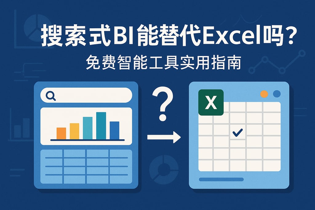 搜索式BI能替代Excel吗？免费智能工具实用指南