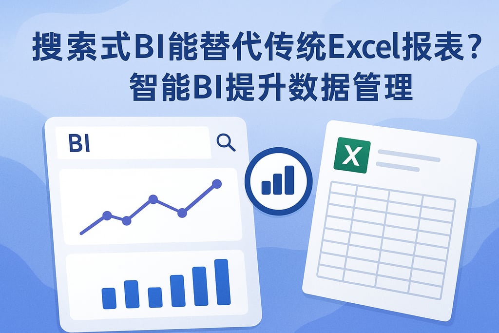 搜索式BI能替代传统Excel报表吗？智能BI提升数据管理