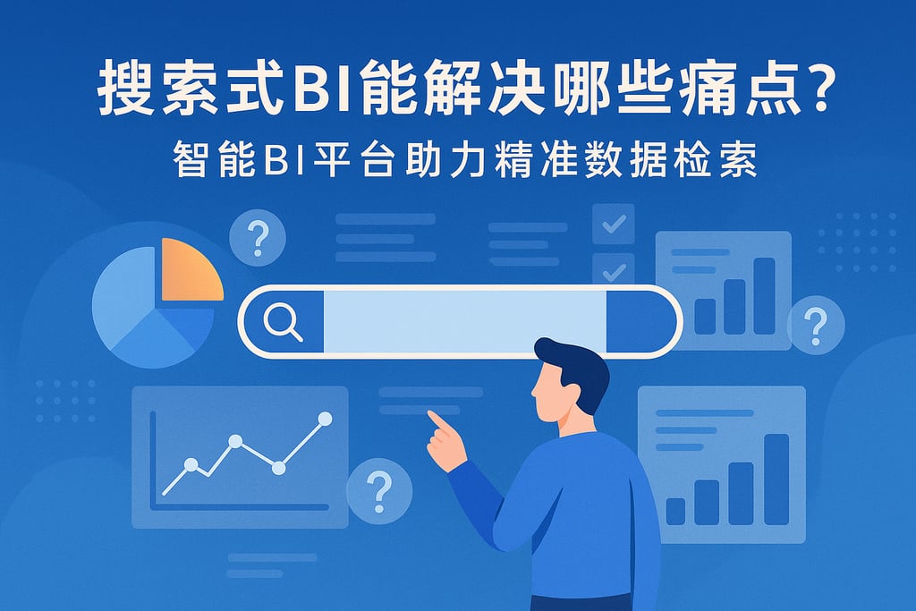 搜索式BI能解决哪些痛点？智能BI平台助力精准数据检索