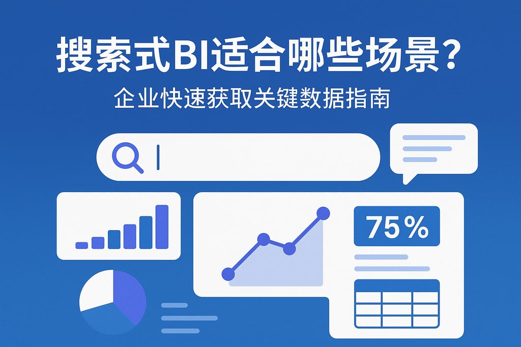 搜索式BI适合哪些场景？企业快速获取关键数据指南