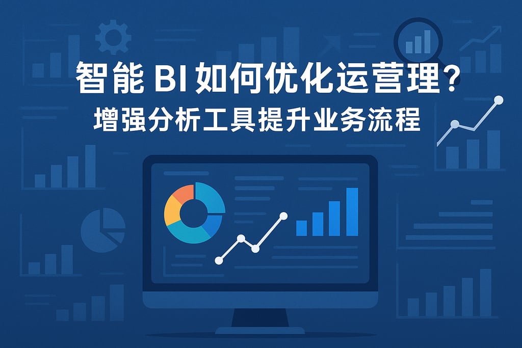 智能BI如何优化运营管理？增强分析工具提升业务流程