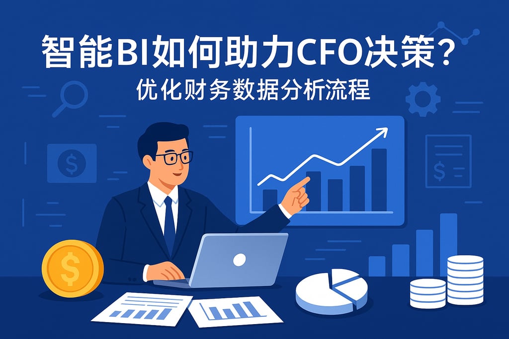 智能BI如何助力CFO决策？优化财务数据分析流程