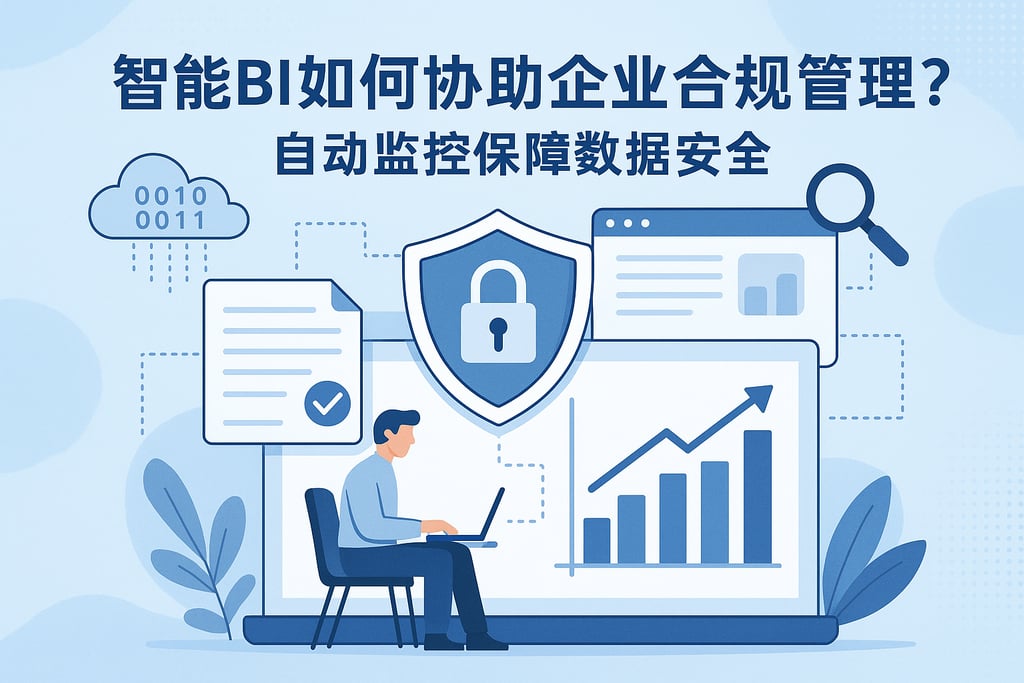 智能BI如何协助企业合规管理？自动监控保障数据安全