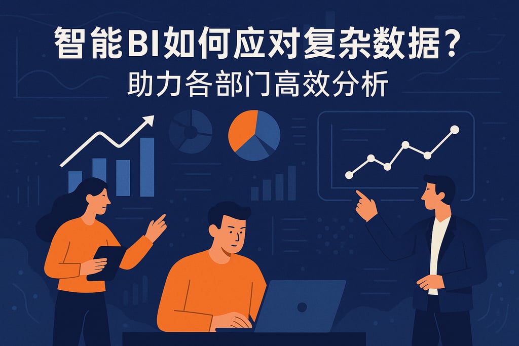 智能BI如何应对复杂数据？助力各部门高效分析