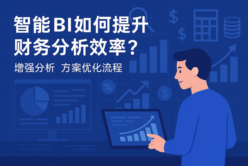 智能BI如何提升财务分析效率？增强分析方案优化流程