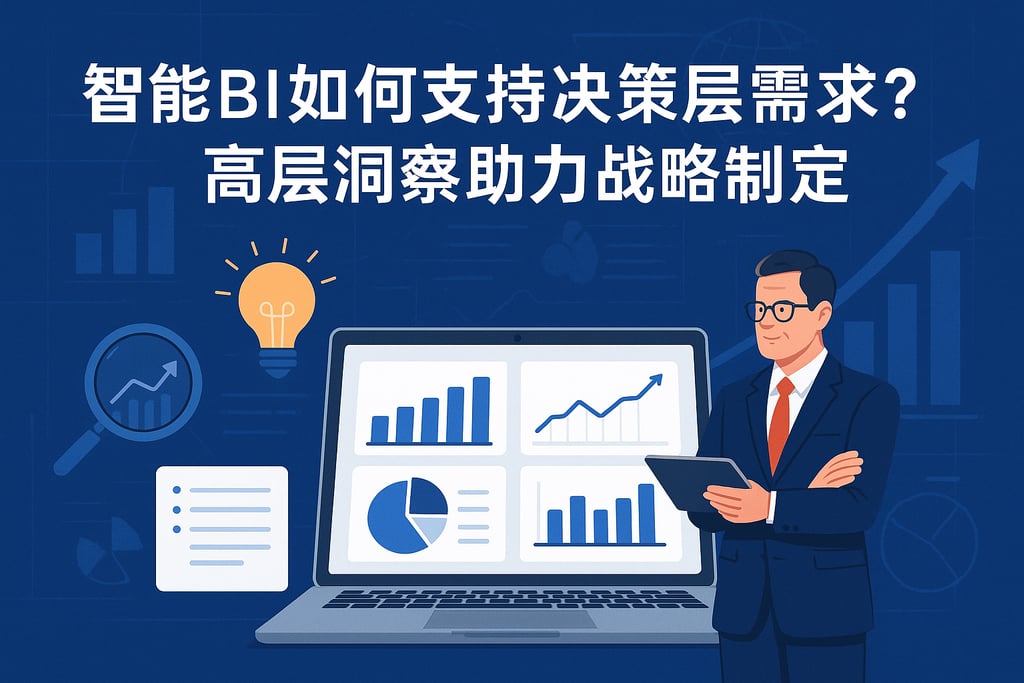 智能BI如何支持决策层需求？高层洞察助力战略制定