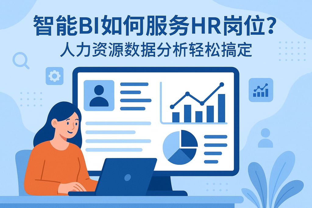 智能BI如何服务HR岗位？人力资源数据分析轻松搞定