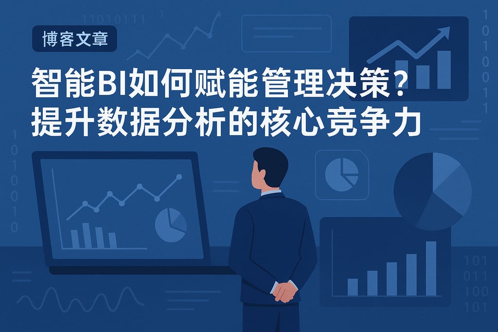 智能BI如何赋能管理决策？提升数据分析的核心竞争力