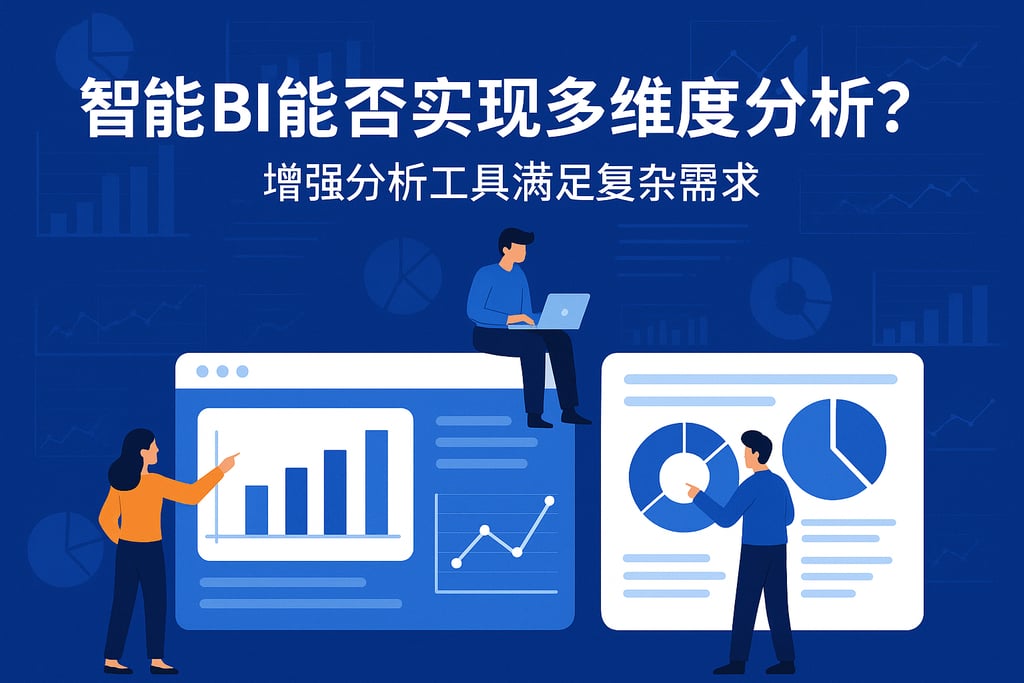 智能BI能否实现多维度分析？增强分析工具满足复杂需求