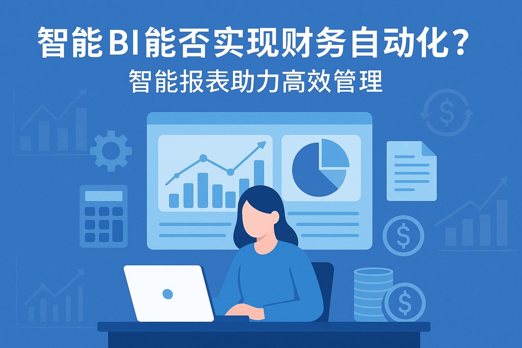 智能BI能否实现财务自动化？智能报表助力高效管理