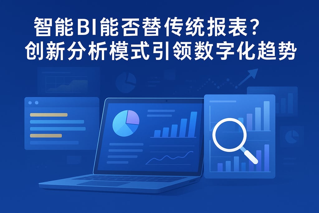 智能BI能否替代传统报表？创新分析模式引领数字化趋势