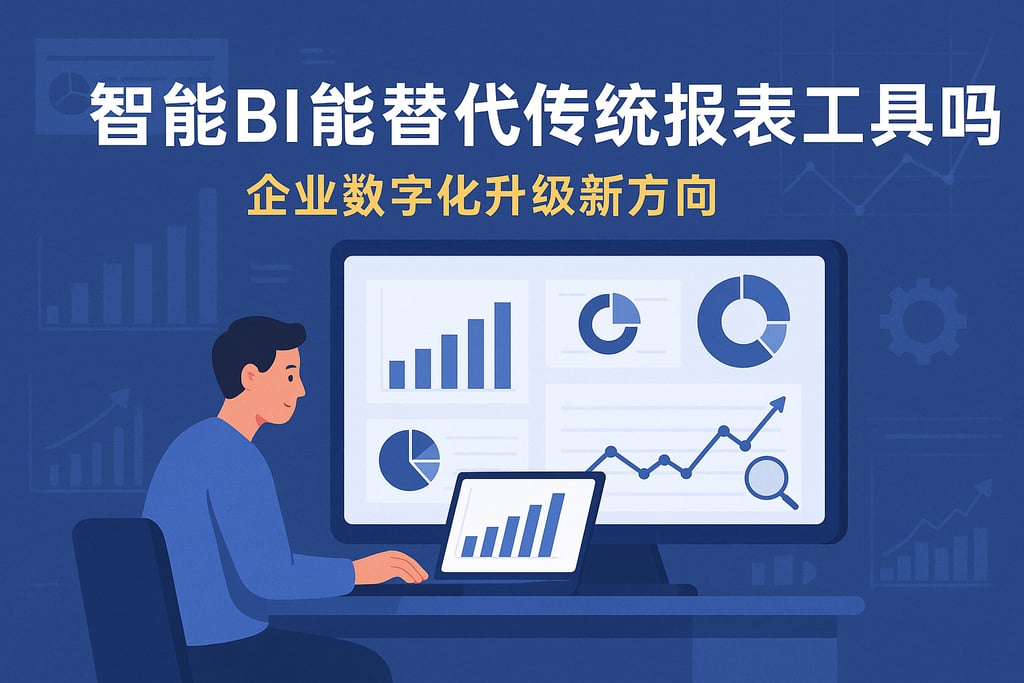 智能BI能替代传统报表工具吗？企业数字化升级新方向