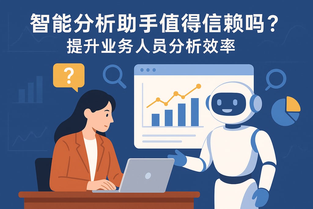 智能分析助手值得信赖吗？提升业务人员分析效率