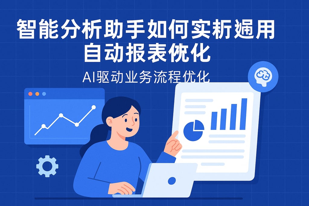 智能分析助手如何实现自动报表？AI驱动业务流程优化