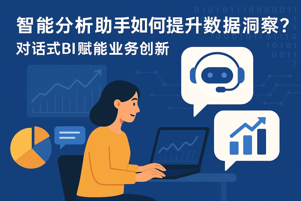 智能分析助手如何提升数据洞察？对话式BI赋能业务创新