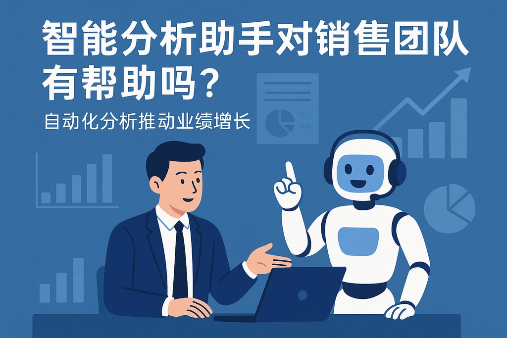 智能分析助手对销售团队有帮助吗？自动化分析推动业绩增长