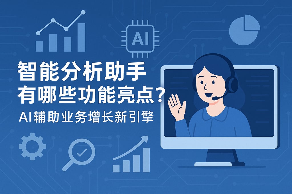 智能分析助手有哪些功能亮点？AI辅助业务增长新引擎