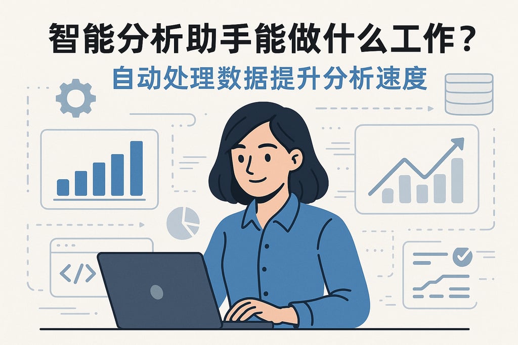 智能分析助手能做什么工作？自动处理数据提升分析速度