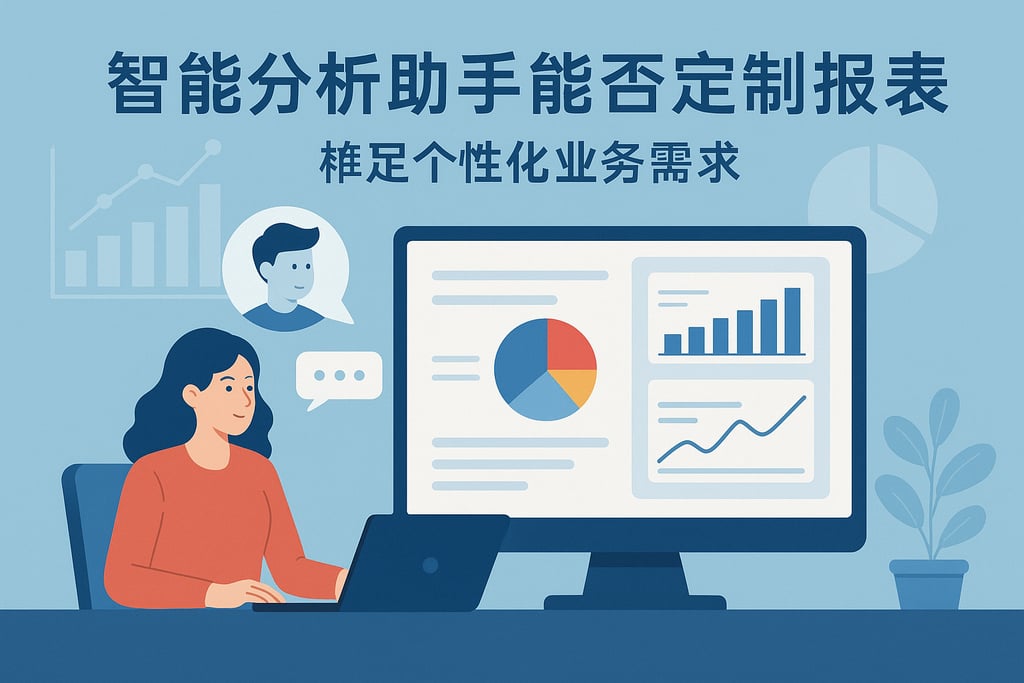 智能分析助手能否定制报表模板？满足个性化业务需求