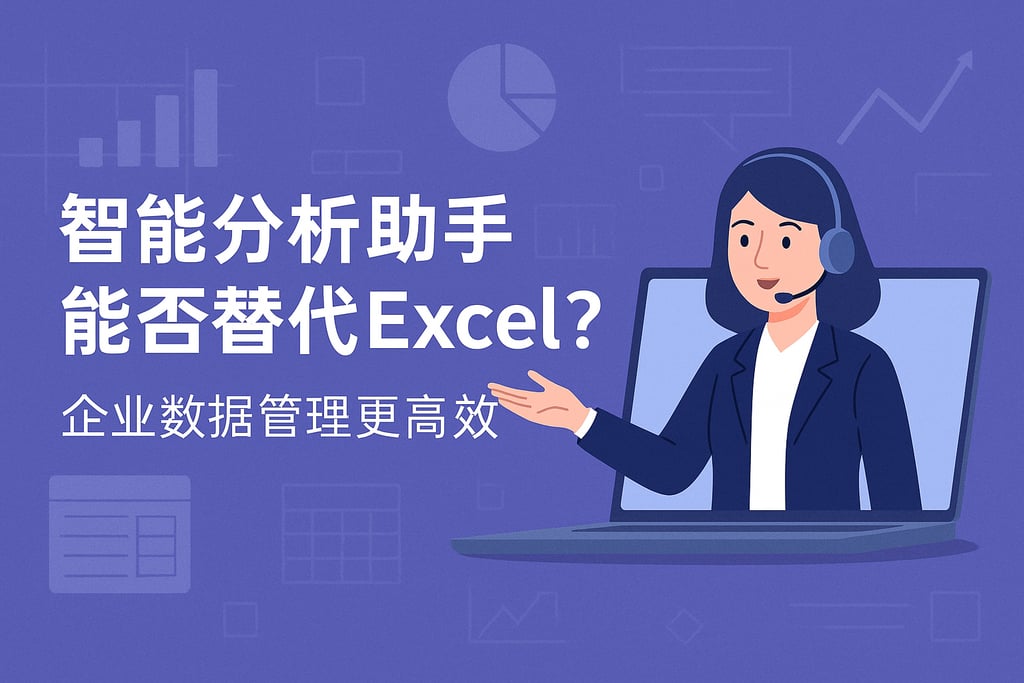 智能分析助手能否替代Excel？企业数据管理更高效