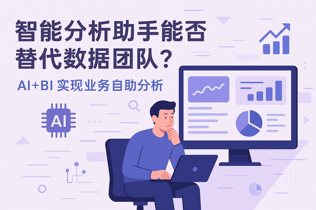 智能分析助手能否替代数据团队？AI+BI实现业务自助分析