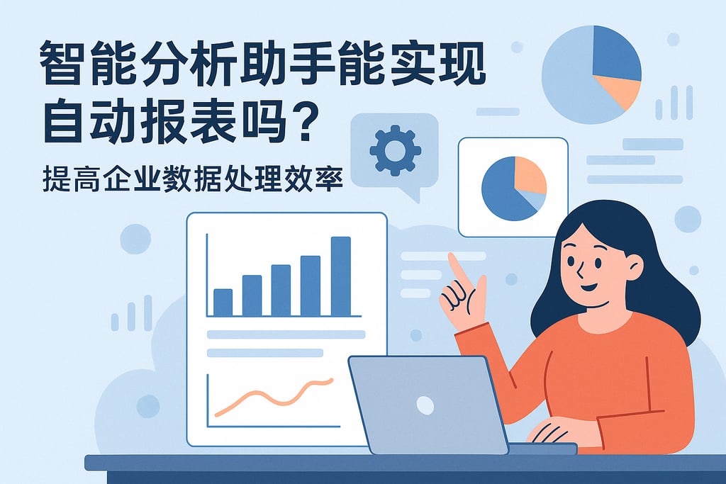 智能分析助手能实现自动报表吗？提高企业数据处理效率