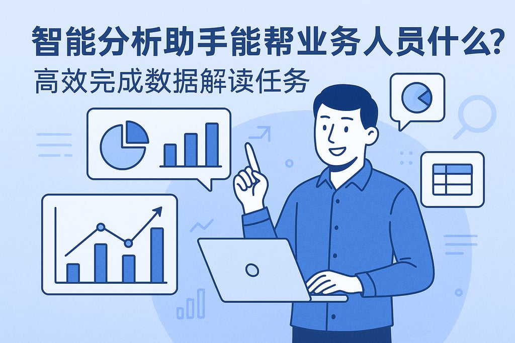 智能分析助手能帮业务人员什么？高效完成数据解读任务