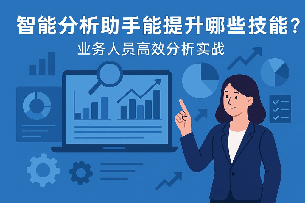 智能分析助手能提升哪些技能？业务人员高效分析实战