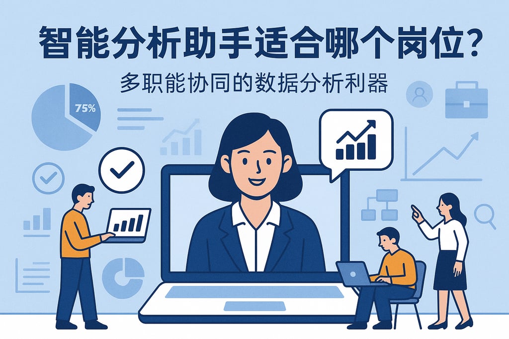 智能分析助手适合哪个岗位？多职能协同的数据分析利器