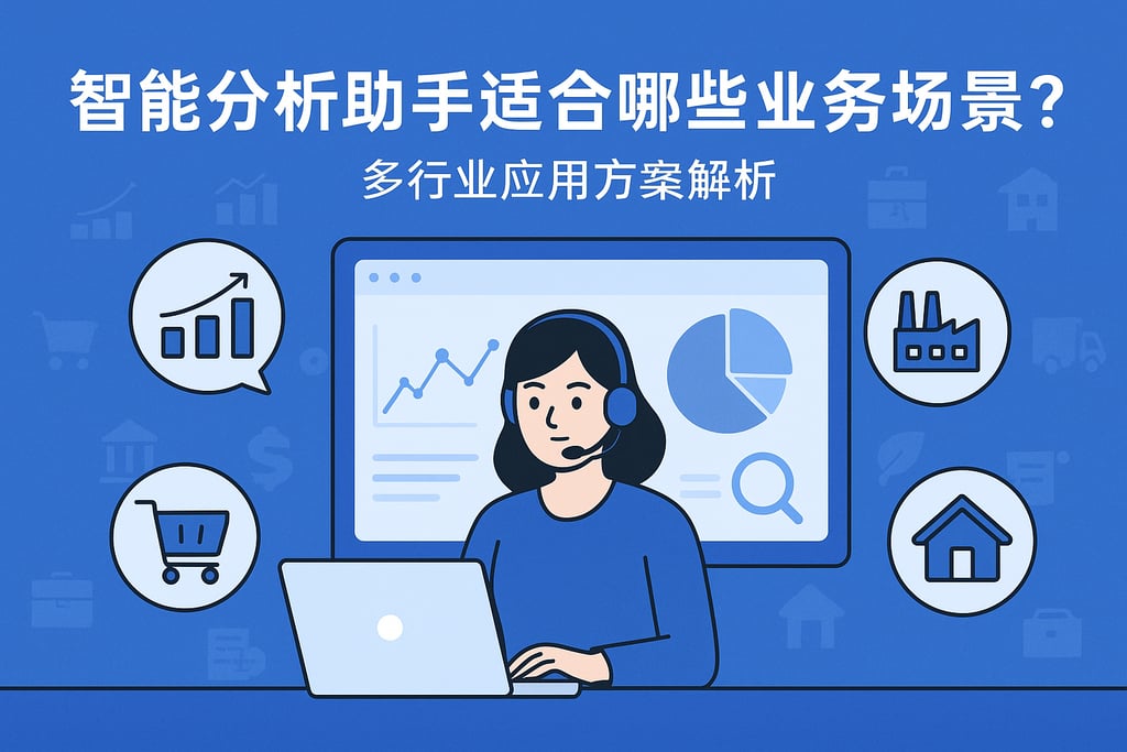 智能分析助手适合哪些业务场景？多行业应用方案解析