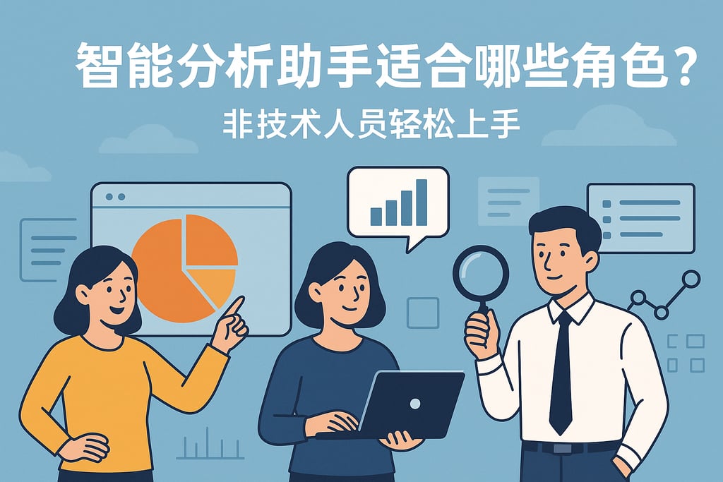 智能分析助手适合哪些角色？非技术人员轻松上手