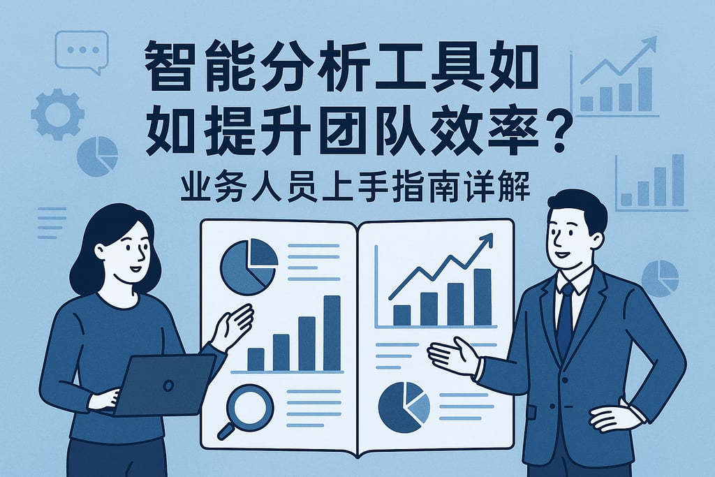 智能分析工具如何提升团队效率？业务人员上手指南详解