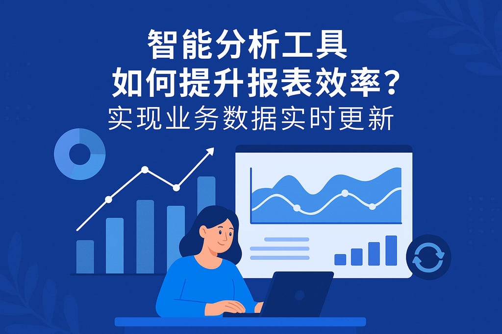 智能分析工具如何提升报表效率？实现业务数据实时更新