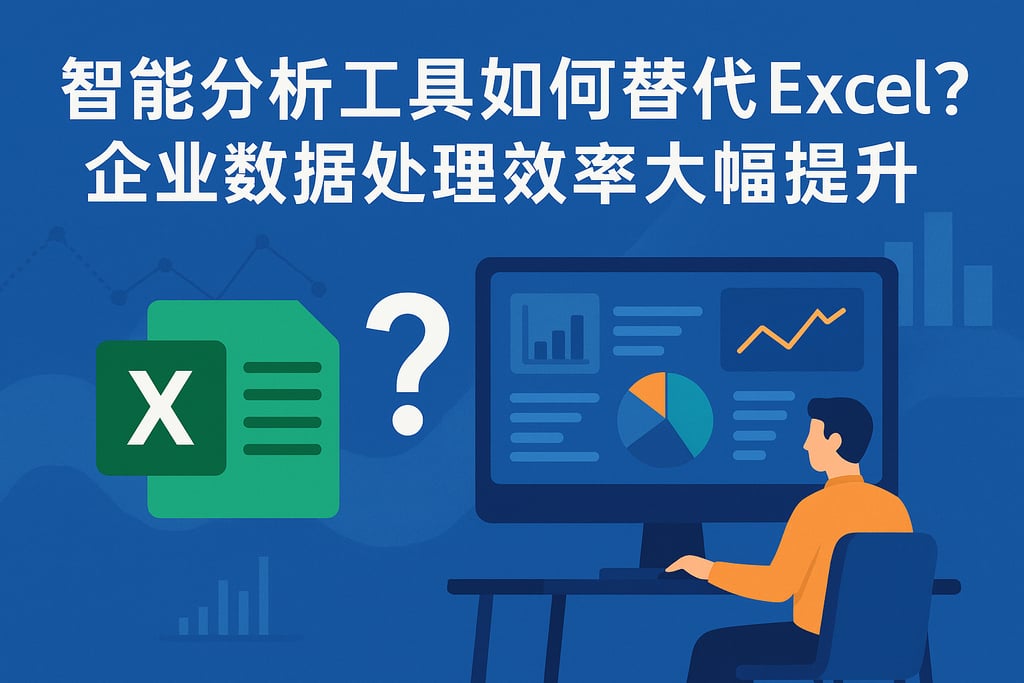 智能分析工具如何替代Excel？企业数据处理效率大幅提升
