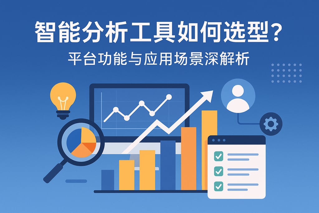 智能分析工具如何选型？平台功能与应用场景深解析